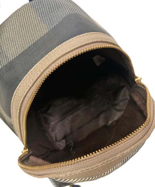 BLUE LABEL CRESTBRIDGE（ブルーレーベルクレストブリッジ）BLUE LABEL CRESTBRIDGE (ブルーレーベルクレストブリッジ) チェック柄ミニリュックの古着・服飾アイテム