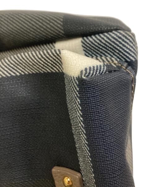 BLUE LABEL CRESTBRIDGE（ブルーレーベルクレストブリッジ）BLUE LABEL CRESTBRIDGE (ブルーレーベルクレストブリッジ) チェック柄ミニリュックの古着・服飾アイテム