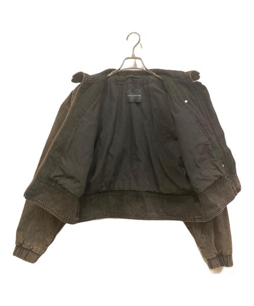 H&M（エイチアンドエム）H&M (エイチアンドエム) LORENA SARAVIA デニムジャケット ブラウン サイズ:SIZE　XSの古着・服飾アイテム