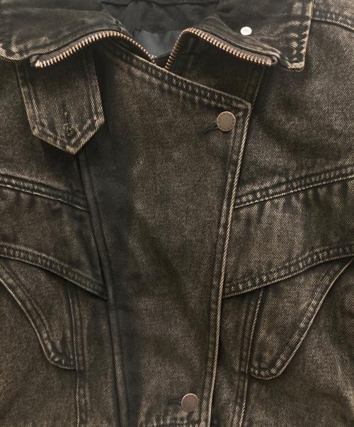 H&M（エイチアンドエム）H&M (エイチアンドエム) LORENA SARAVIA デニムジャケット ブラウン サイズ:SIZE　XSの古着・服飾アイテム