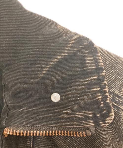 H&M（エイチアンドエム）H&M (エイチアンドエム) LORENA SARAVIA デニムジャケット ブラウン サイズ:SIZE　XSの古着・服飾アイテム