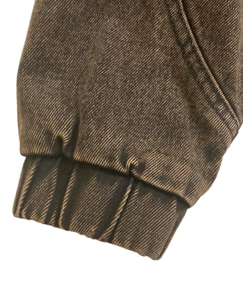 H&M（エイチアンドエム）H&M (エイチアンドエム) LORENA SARAVIA デニムジャケット ブラウン サイズ:SIZE　XSの古着・服飾アイテム