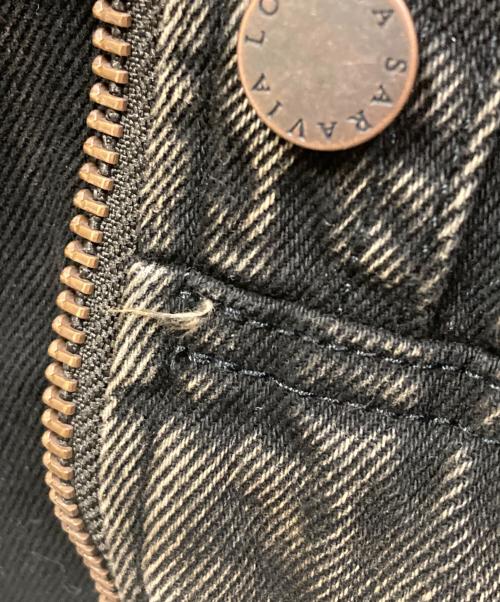 H&M（エイチアンドエム）H&M (エイチアンドエム) LORENA SARAVIA デニムジャケット ブラウン サイズ:SIZE　XSの古着・服飾アイテム