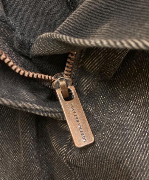 H&M（エイチアンドエム）H&M (エイチアンドエム) LORENA SARAVIA ブラウンフェードギミックデニムパンツ ブラウン サイズ:SIZE　Mの古着・服飾アイテム