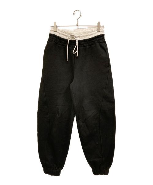 TRUNK PROJECT（トランクプロジェクト）Trunk Project (トランクプロジェクト) レイヤードスウェットスウェットパンツ ブラック サイズ:SIZE Sの古着・服飾アイテム