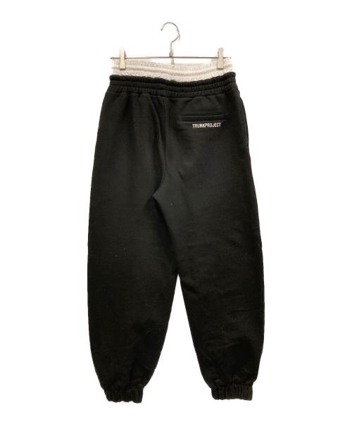 TRUNK PROJECT（トランクプロジェクト）Trunk Project (トランクプロジェクト) レイヤードスウェットスウェットパンツ ブラック サイズ:SIZE Sの古着・服飾アイテム