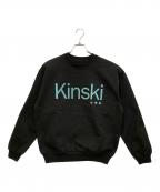 GDCジーディーシー）の古着「kinski live forever crew sweat」｜ブラック