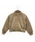 Calvin Klein Jeans（カルバンクラインジーンズ）の古着「インサレーションボンバージャケット」｜ベージュ