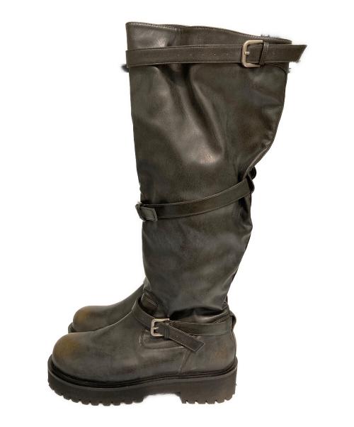 ALM（アルム）ALM (アルム) GRACIEUX ENGINEER BOOTS ブラック サイズ:SIZE 39の古着・服飾アイテム