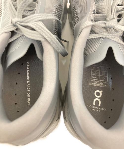 on（オン）On (オン) POST ARCHIVE FACTION (PAF) (ポストアーカイブファクション) Cloudmonster Hyper PAF グレー サイズ:SIZE 25cmの古着・服飾アイテム