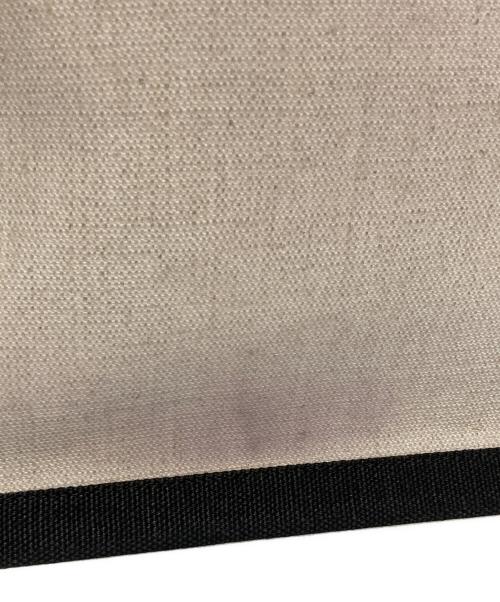 Saint Laurent Paris（サンローランパリ）Saint Laurent Paris (サンローランパリ) RIVE GAUCHE/トートバッグ アイボリー×ブラック サイズ:表記なしの古着・服飾アイテム