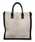 Saint Laurent Paris (サンローランパリ) RIVE GAUCHE/トートバッグ アイボリー×ブラック サイズ:表記なし：50000円