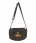 Vivienne Westwood (ヴィヴィアンウエストウッド) オーブキャンバスショルダーバッグ ブラック：20000円
