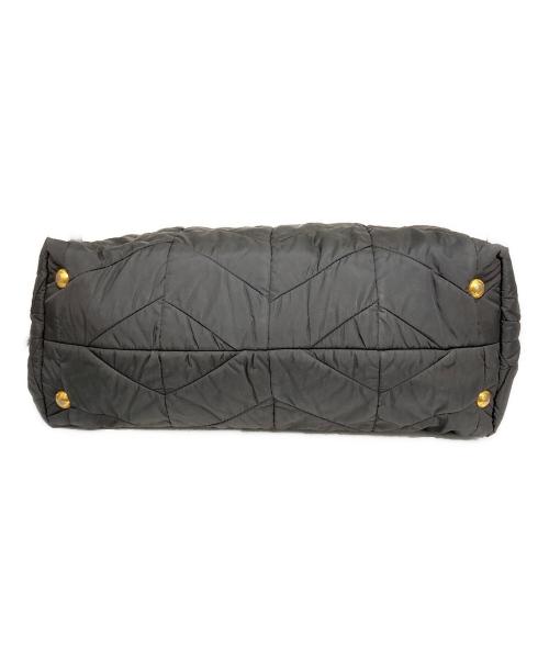 PRADA（プラダ）PRADA (プラダ) ナイロンチェーンハンドルトートバッグ/ギャランティカード・保存袋付 NERO サイズ:表記なしの古着・服飾アイテム