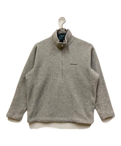 mont-bell（モンベル）mont-bell (モンベル) 90s ハーフジップフリース グレー サイズ:Lの古着・服飾アイテム