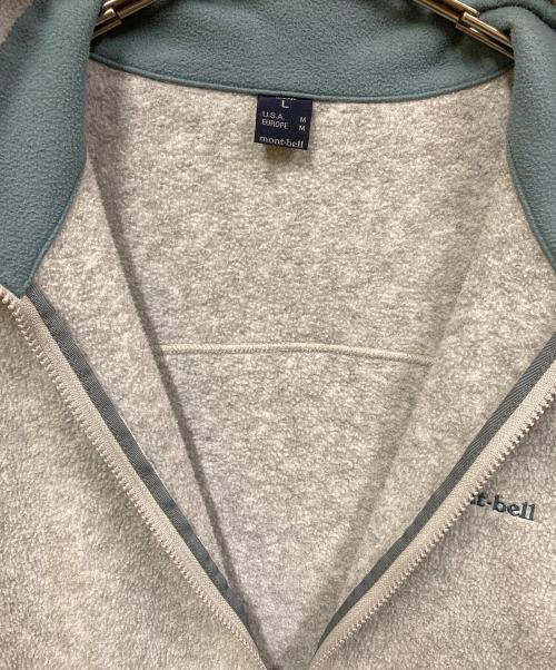 mont-bell（モンベル）mont-bell (モンベル) 90s ハーフジップフリース グレー サイズ:Lの古着・服飾アイテム