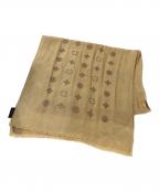 LOUIS VUITTONルイ ヴィトン）の古着「モノグラムシャインショール」｜ベージュ