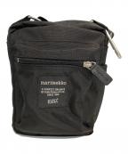 marimekkoマリメッコ）の古着「Cash&Carry ナイロンショルダーバッグ」｜ブラック