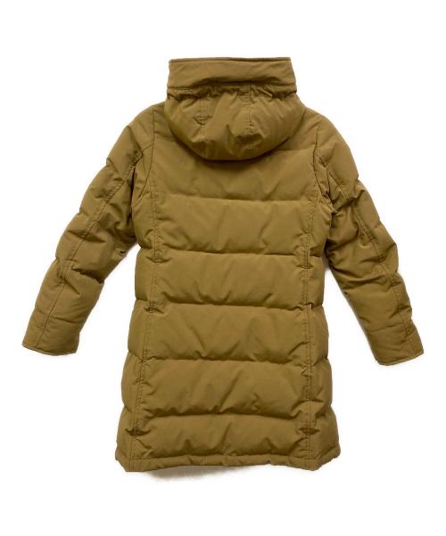 DANTON（ダントン）DANTON (ダントン) フード付きロングダウンコート ベージュ サイズ:SIZE 34の古着・服飾アイテム