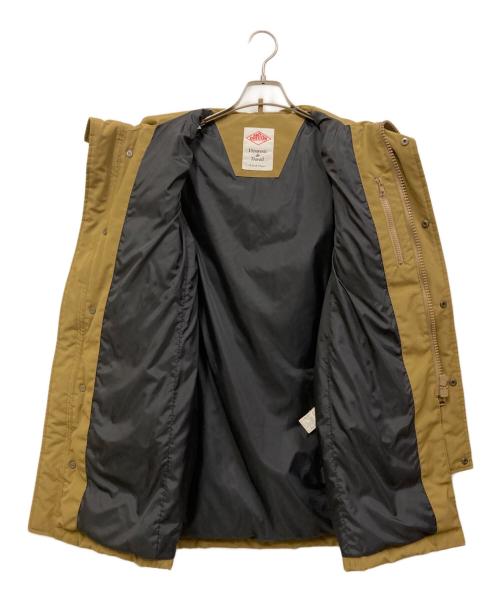 DANTON（ダントン）DANTON (ダントン) フード付きロングダウンコート ベージュ サイズ:SIZE 34の古着・服飾アイテム