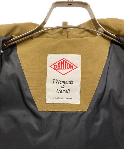 DANTON（ダントン）DANTON (ダントン) フード付きロングダウンコート ベージュ サイズ:SIZE 34の古着・服飾アイテム