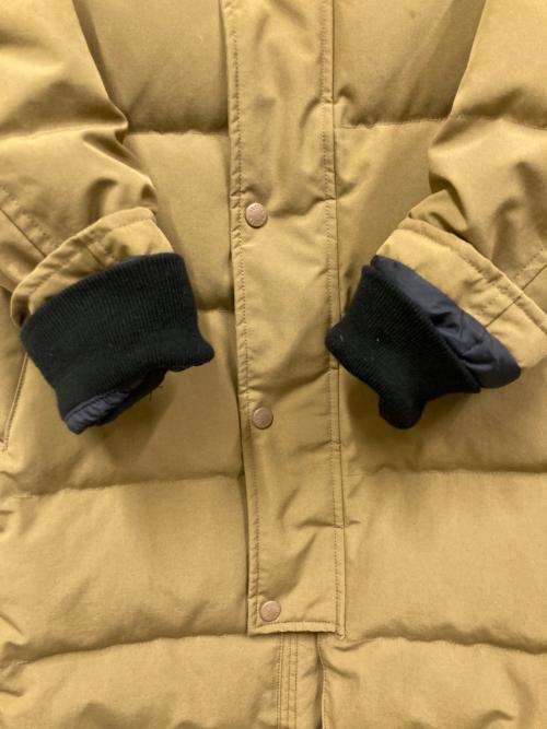 DANTON（ダントン）DANTON (ダントン) フード付きロングダウンコート ベージュ サイズ:SIZE 34の古着・服飾アイテム