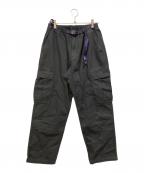 GRAMICCIグラミチ）の古着「クライミングワイドカーゴパンツ」｜ブラック