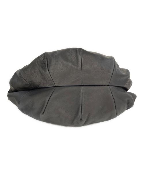 kawa-kawa（カワカワ）kawa-kawa (カワカワ) 大玉ビーズレザーハンドバッグ ブラック サイズ:表記なしの古着・服飾アイテム