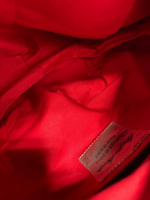 kawa-kawa（カワカワ）kawa-kawa (カワカワ) 大玉ビーズレザーハンドバッグ ブラック サイズ:表記なしの古着・服飾アイテム