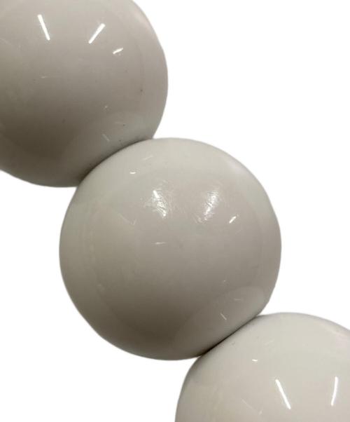 kawa-kawa（カワカワ）kawa-kawa (カワカワ) 大玉ビーズレザーハンドバッグ ブラック サイズ:表記なしの古着・服飾アイテム