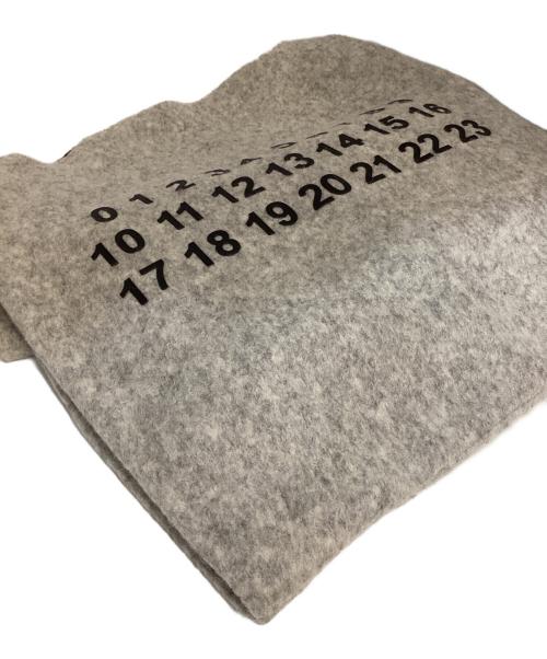 Maison Margiela（メゾンマルジェラ）Maison Margiela (メゾンマルジェラ) 19AWウールトートバッグ グレーの古着・服飾アイテム