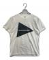 and wander（アンドワンダー）の古着「ロゴTシャツ」｜ホワイト