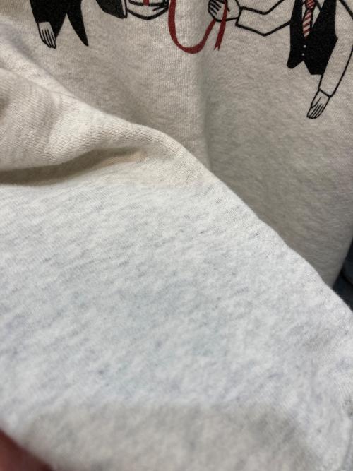 ISETAN（イセタン）ISETAN (イセタン) GLAD HAND (グラッドハンド) ISETAN限定 Vガゼットスウェット グレー サイズ:Mの古着・服飾アイテム