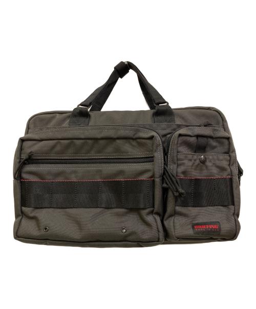 BRIEFING（ブリーフィング）BRIEFING (ブリーフィング) NEO B4 LINERビジネスバッグ グレーの古着・服飾アイテム