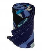 HERMESエルメス）の古着「ムッシュ＆マダムカ柄/プチカレ40/シルクスカーフ」｜ネイビー