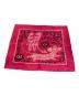 HERMES (エルメス) 干支(鼠)柄/プチカレ40/シルクスカーフ ピンク：11000円