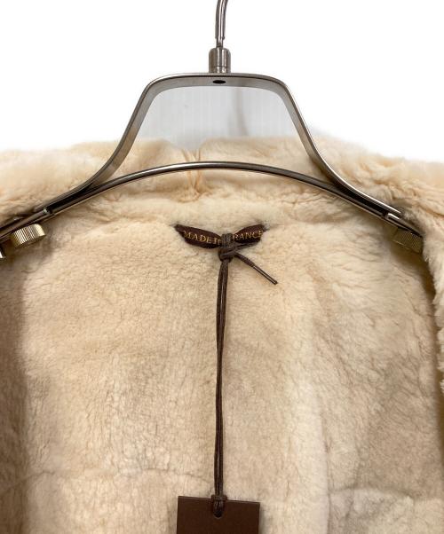 SERAPHIN（セラフィン）SERAPHIN (セラフィン) シープレザーフライトジャケット ブラウン サイズ:46 未使用品の古着・服飾アイテム