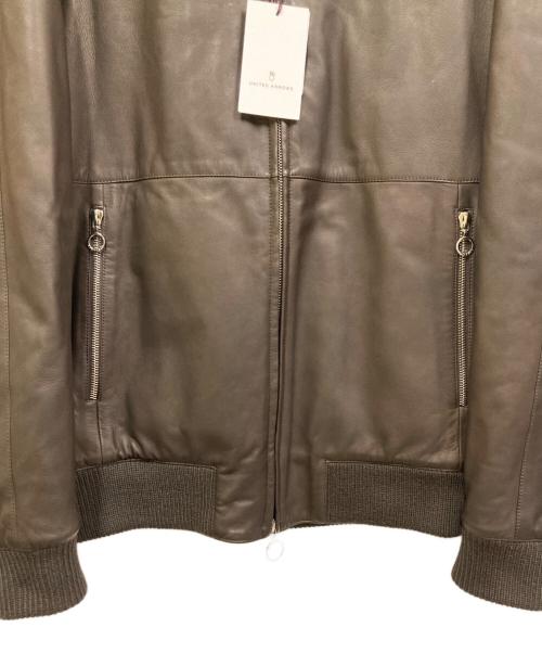 SERAPHIN（セラフィン）SERAPHIN (セラフィン) シープレザーフライトジャケット ブラウン サイズ:46 未使用品の古着・服飾アイテム