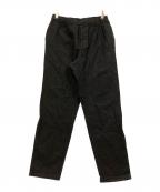 stussyステューシー）の古着「ヘリンボーンシェフパンツ」｜ブラック