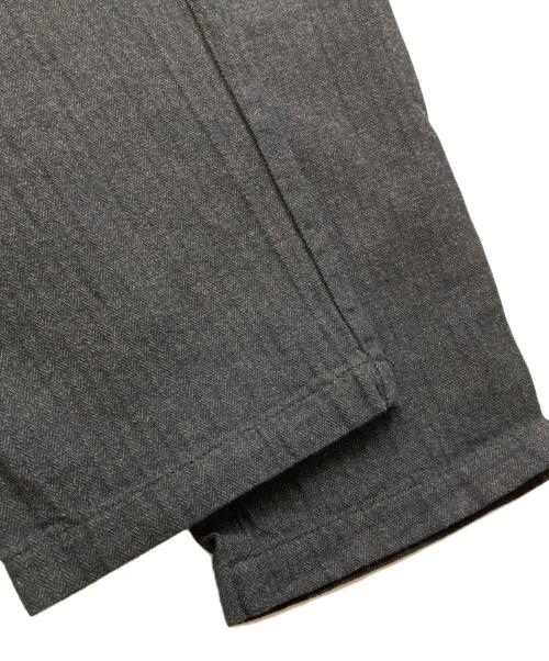 stussy（ステューシー）stussy (ステューシー) ヘリンボーンシェフパンツ ブラック サイズ:SIZE XLの古着・服飾アイテム