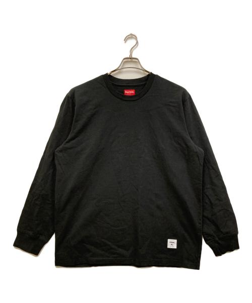 SUPREME（シュプリーム）Supreme (シュプリーム) Trademark L/S Top ブラック サイズ:XLの古着・服飾アイテム