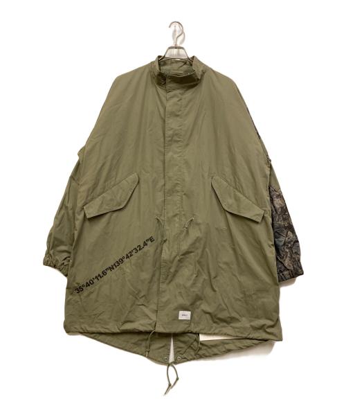 WTAPS（ダブルタップス）WTAPS (ダブルタップス) 20SS W51 JACKET.COTTON WEATHER/ミリタリーコート オリーブ サイズ:SIZE 4の古着・服飾アイテム