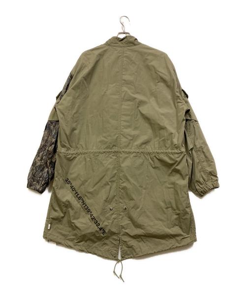 WTAPS（ダブルタップス）WTAPS (ダブルタップス) 20SS W51 JACKET.COTTON WEATHER/ミリタリーコート オリーブ サイズ:SIZE 4の古着・服飾アイテム