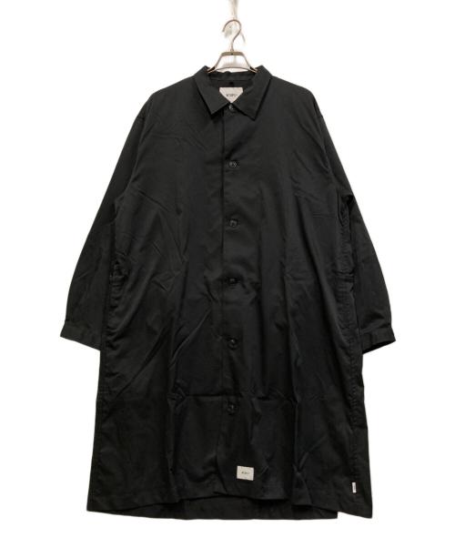 WTAPS（ダブルタップス）WTAPS (ダブルタップス) 20AW DOC/LS/POLY.TWILL/ドクター ロングスリーブ シャツ ブラック サイズ:SIZE 4の古着・服飾アイテム