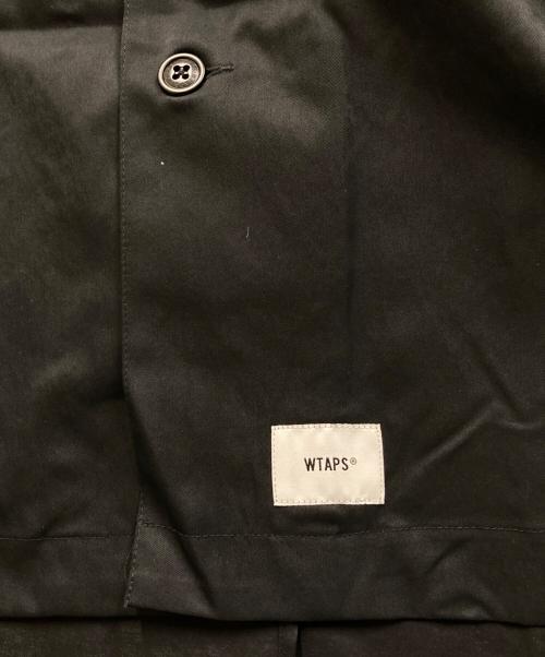 WTAPS（ダブルタップス）WTAPS (ダブルタップス) 20AW DOC/LS/POLY.TWILL/ドクター ロングスリーブ シャツ ブラック サイズ:SIZE 4の古着・服飾アイテム