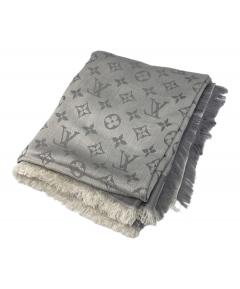 ビトンモノグラム大判ストール　未使用洗濯ラベル追加しました。 中古・古着通販】LOUIS VUITTON (ルイ ヴィトン) ショール・モノグラム