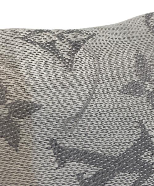 LOUIS VUITTON（ルイ ヴィトン）LOUIS VUITTON (ルイ ヴィトン) ショール・モノグラム デニム グレーの古着・服飾アイテム