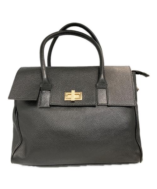 Milos（ミロス）MILOS (ミロス) FRAMeWORK (フレームワーク) FRAMeWORK 別注ショルダー付きバッグ ブラックの古着・服飾アイテム