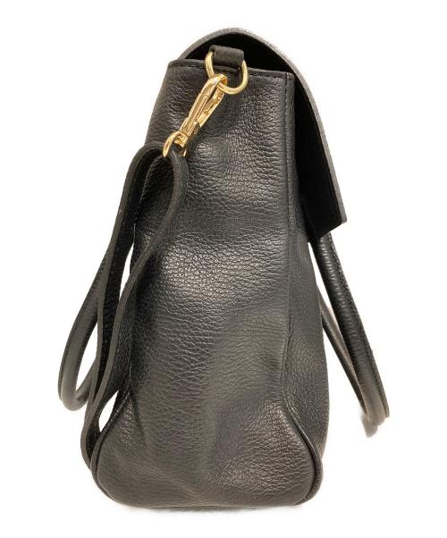 Milos（ミロス）MILOS (ミロス) FRAMeWORK (フレームワーク) FRAMeWORK 別注ショルダー付きバッグ ブラックの古着・服飾アイテム