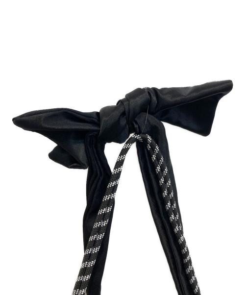 OUTDOOR PRODUCTS（アウトドア プロダクツ）OUTDOOR PRODUCTS (アウトドア プロダクツ) yae (ヤエ) Paracord big ribbon bag ブラックの古着・服飾アイテム
